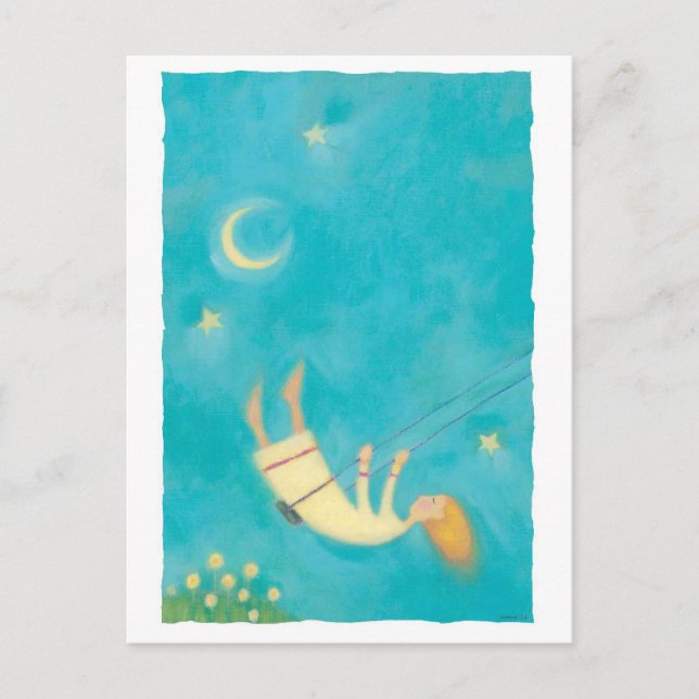 Postal oscilación de la noche (Anverso)