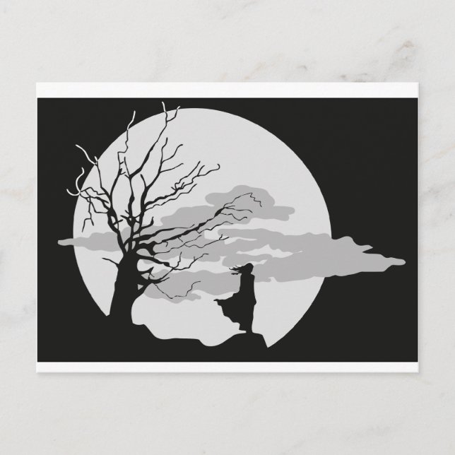 Postal oscuridad (Anverso)