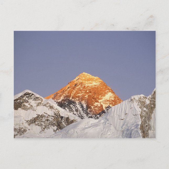 Postal Oscuridad en el monte Everest, Nepal (Anverso)