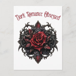 Postal Oscuro romance obsesionado