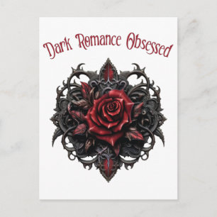 Postal Oscuro Romance Obsesivo