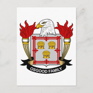 Postal Osgood Family Crest