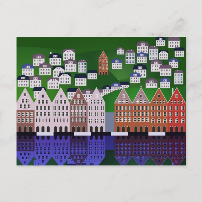 Postal Oslo (Anverso)