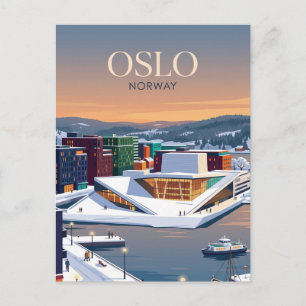 Postal Oslo Noruega