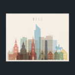 Postal Oslo, Noruega | Línea de la ciudad<br><div class="desc">Silhouette detallada en Oslo,  de estilo transparente. | © y ® Bigstock® - Todos los derechos reservados.</div>