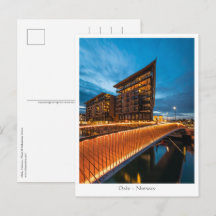 Oslo por la noche, Noruega