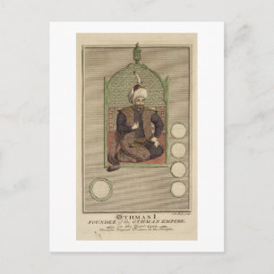 Postal Osman I (1259-1326) fundador del Imperio Otomano