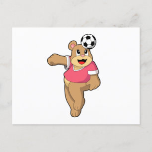 Postal Oso como jugador de fútbol con Soccer.PNG