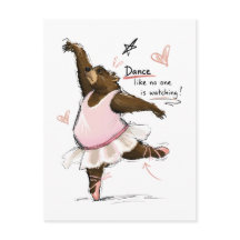 Oso de ballet divertido bailando como si nadie est