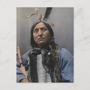 Postal Oso de mano izquierda