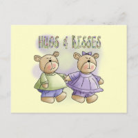 Oso de peluche abrazos y besos camisetas y regalos