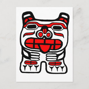 Postal Oso Haida