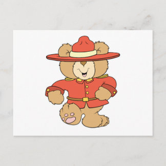 Postal Oso Montañoso de Canadá