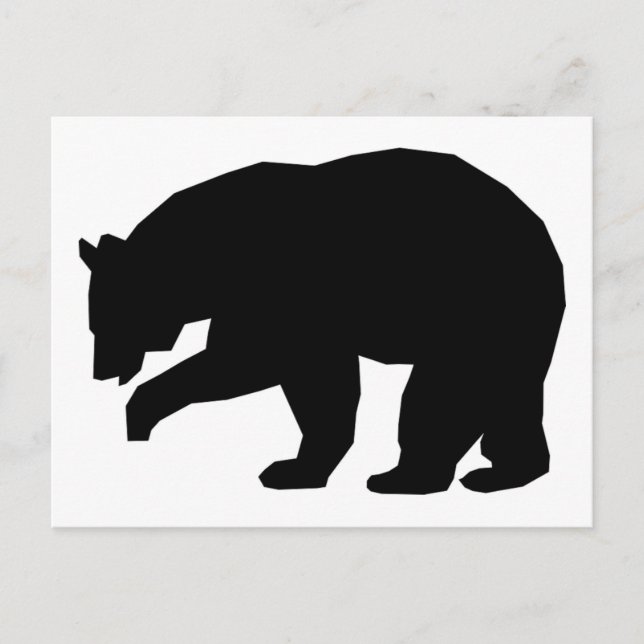 POSTAL OSO NEGRO (Anverso)