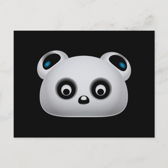 Postal Oso panda (Anverso)