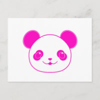 Oso Panda Kawaii Rosa