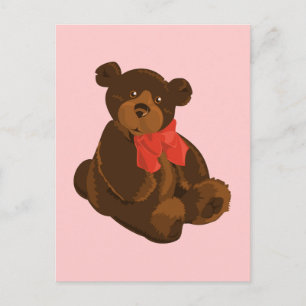 Postal Oso personalizado