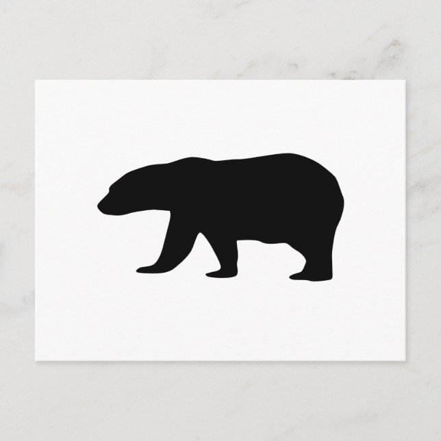 Postal Oso polar (Anverso)