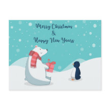 ¡Oso Polar y Pingüino!