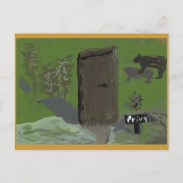 Postal Oso y Privado