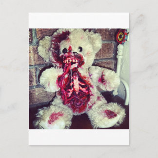 Postal oso zombie teddy