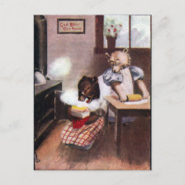 Postal Osos de hormigón vintage