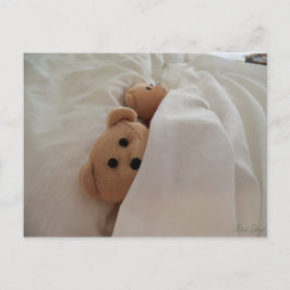 Postal Osos de peluche durmiendo en la última carta foto