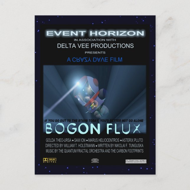 Postal Osos De Teddy En El Espacio (Anverso)