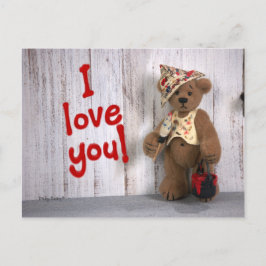 Postal Osos Dinky: Amor