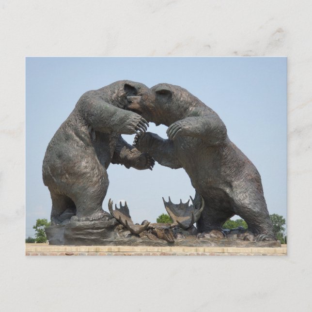 Postal Osos - Dundee, Michigan (Anverso)