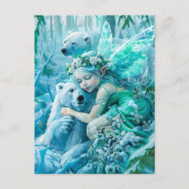 Postal Osos polares infantiles y lúdicos