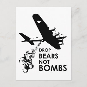 Postal Osos que no bombas