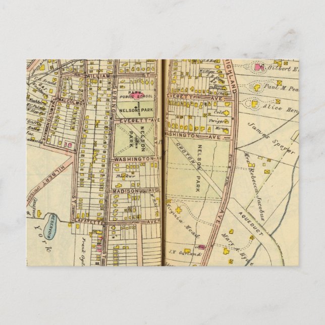 Postal Ossining, Nueva York (Anverso)