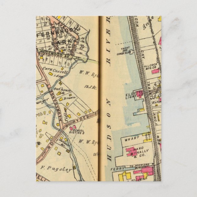 Postal Ossining, Nueva York 3 (Anverso)