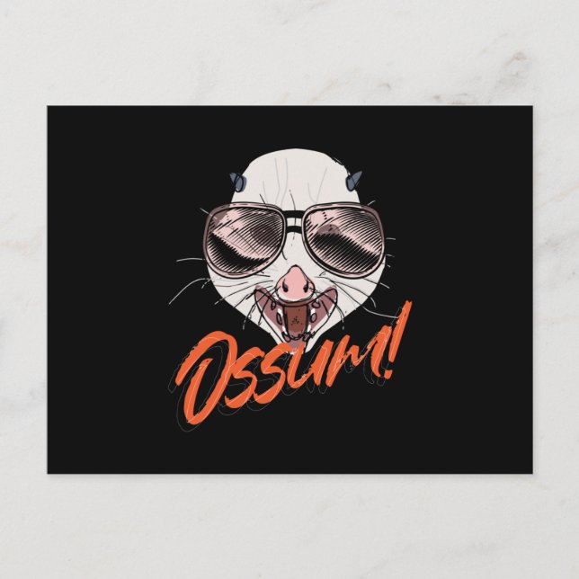 Postal Ossum Possum Opossum Gopher (Anverso)