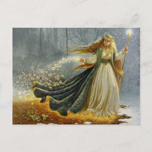 Postal Ostara (Anverso)