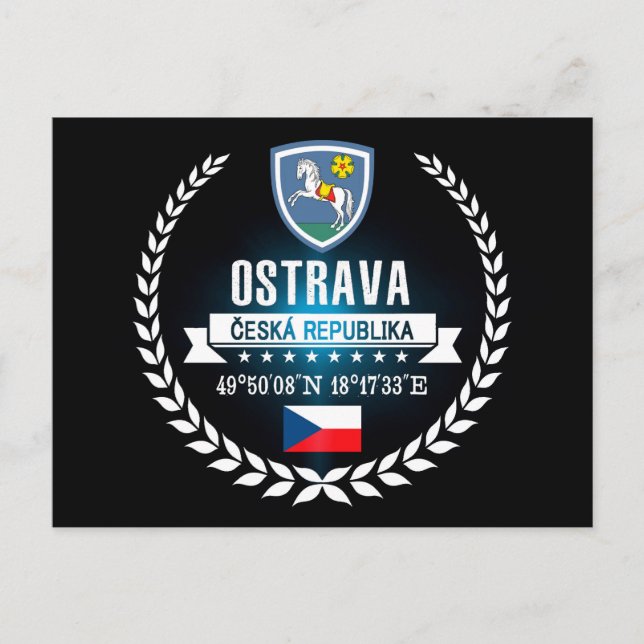 Postal Ostrava (Anverso)