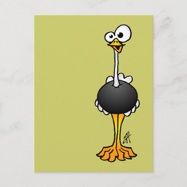 Postal Ostrich (Anverso)
