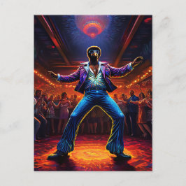 Postal Óstrich de Fiebre Disco