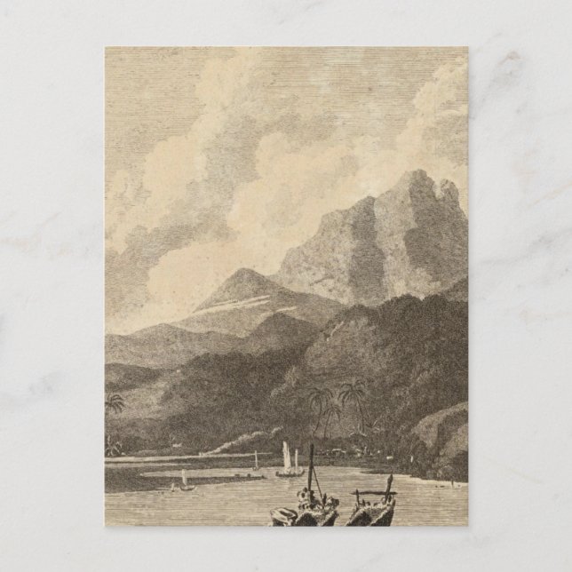 Postal Otaheita, Polinesia (Anverso)