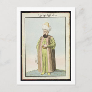 Postal Othman (Osman) I (1259-1326), fundador de la Ottom