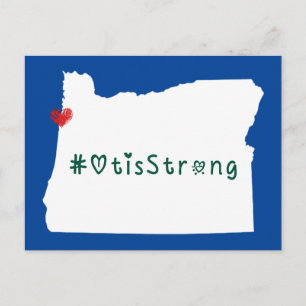 Postal Otis Strong Heart White