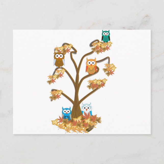 Postal Otoño (Anverso)