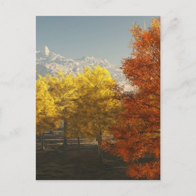 Postal Otoño (Anverso)
