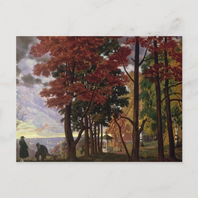 Postal Otoño, 1918 (Anverso)