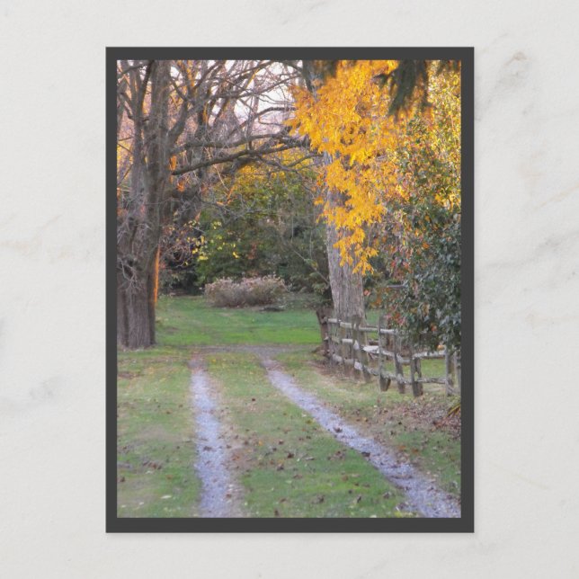 Postal ~ Otoño ~ 30 (Anverso)