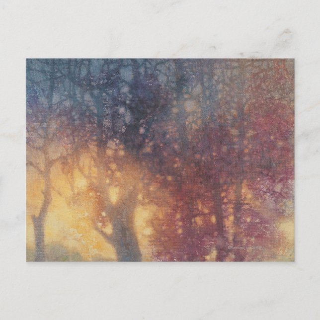Postal Otoño colorido (Anverso)