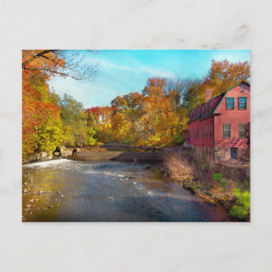 Postal Otoño - Cranford, NJ - Droescher's Mill