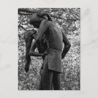 Postal Otoño de Central Park: Estatua de Romeo y Julieta 