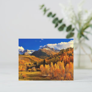 Postal otoño de Colorado